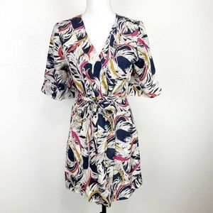 Eloise for Anthropologie 100% Silk Robe/Kimono
